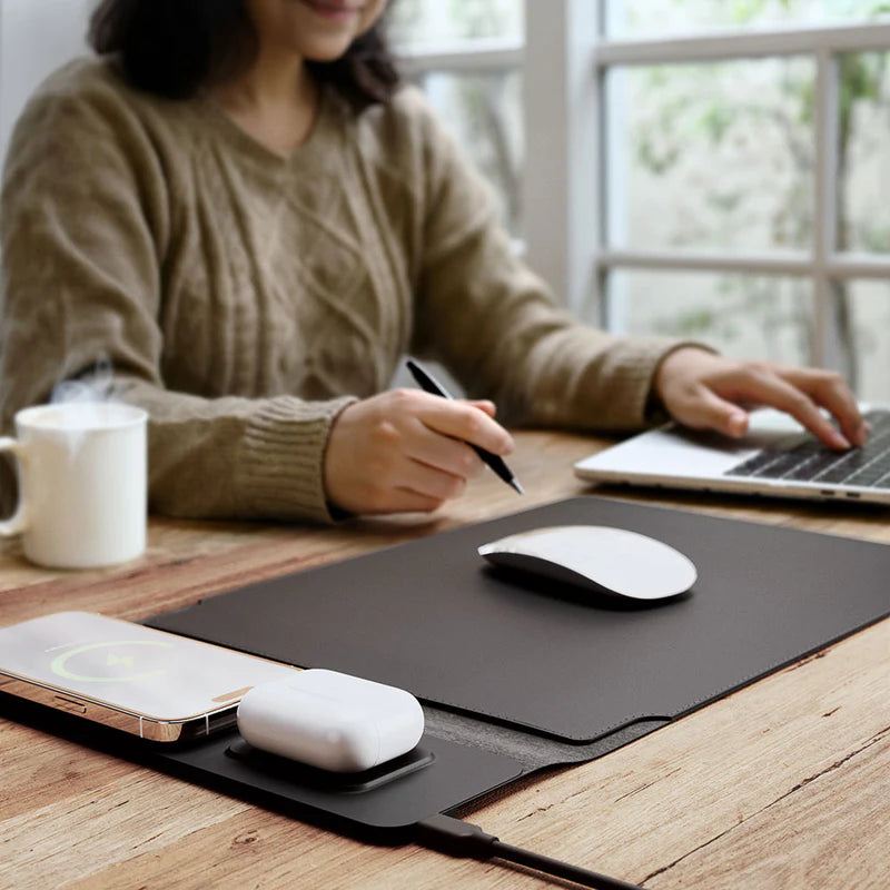 Funda para portátil NEXA 4 en 1 con carga inalámbrica