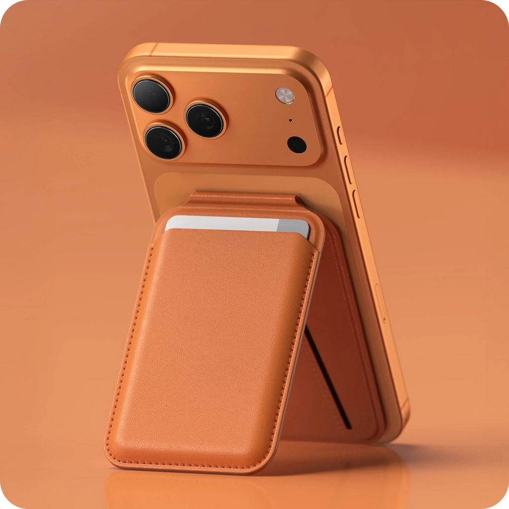 Wallet and phone stand